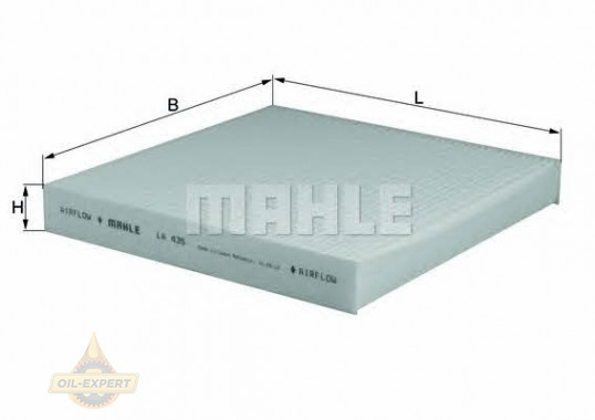 Mahle/Knecht Фильтр салона MAHLE/KNECHT LA 435 - Картинка 1