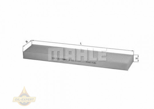 Mahle/Knecht Фильтр салона MAHLE/KNECHT LA 242 - Картинка 1