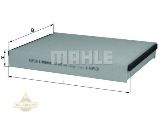 Mahle/Knecht Фильтр салона MAHLE/KNECHT LA 875 - Картинка 2