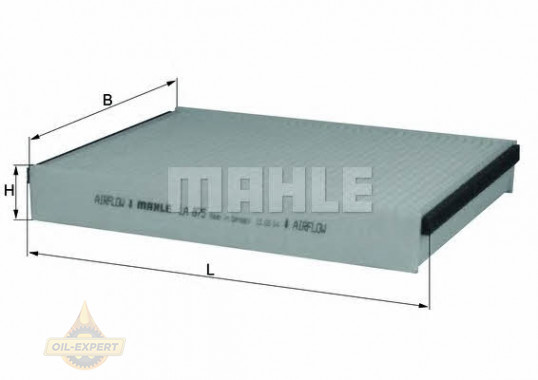 Mahle/Knecht Фильтр салона MAHLE/KNECHT LA 875 - Картинка 1
