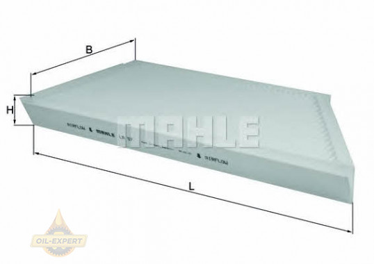 Mahle/Knecht Фильтр салона MAHLE/KNECHT LA 57 - Картинка 1