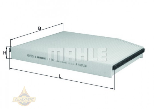 Mahle/Knecht Фильтр салона MAHLE/KNECHT LA 947 - Картинка 2