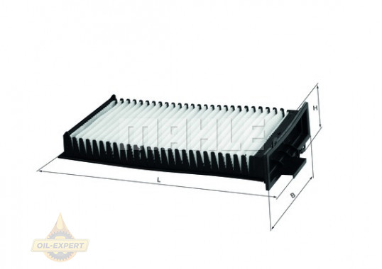 Mahle/Knecht Фильтр салона MAHLE/KNECHT LA 127 - Картинка 2