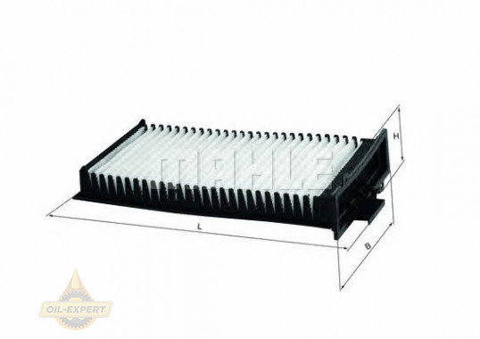 Mahle/Knecht Фильтр салона MAHLE/KNECHT LA 127 - Картинка 1