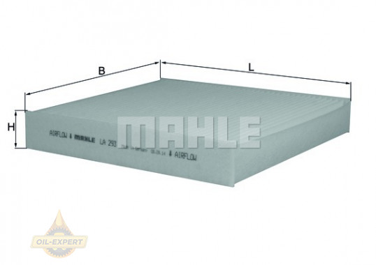 Mahle/Knecht Фильтр салона MAHLE/KNECHT LA 293 - Картинка 2