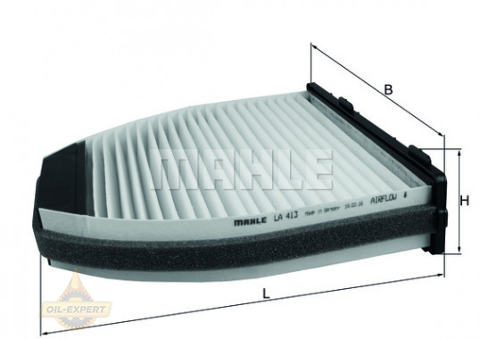 Mahle/Knecht Фильтр салона MAHLE/KNECHT LA 413 - Картинка 2