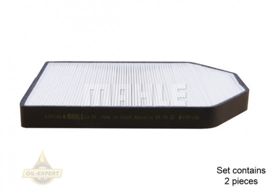 Mahle/Knecht Фильтр салона MAHLE/KNECHT LA 51/S - Картинка 3