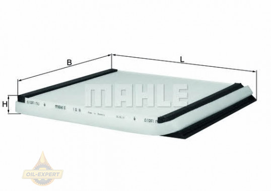 Mahle/Knecht Фильтр салона MAHLE/KNECHT LA 8 - Картинка 1