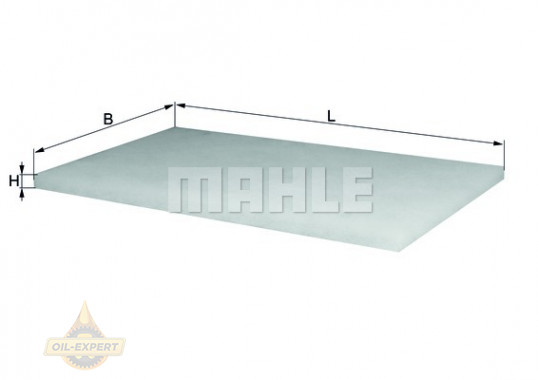 Mahle/Knecht Фильтр салона MAHLE/KNECHT LAP 19 - Картинка 2