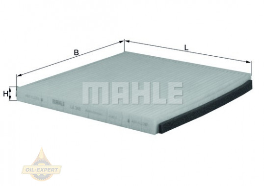 Mahle/Knecht Фильтр салона MAHLE/KNECHT LA 348 - Картинка 2