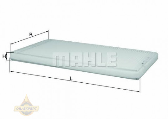 Mahle/Knecht Фильтр салона MAHLE/KNECHT LA 33 - Картинка 1