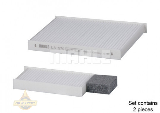 Mahle/Knecht Фильтр салона MAHLE/KNECHT LA 570/S - Картинка 3