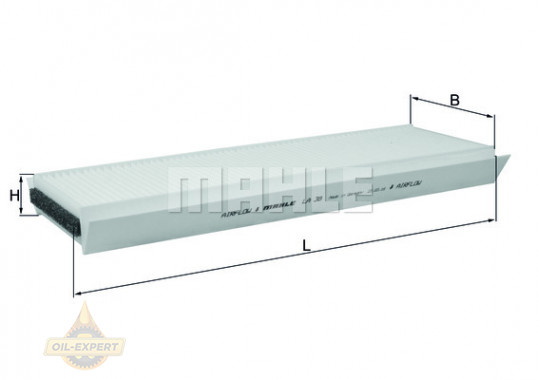 Mahle/Knecht Фильтр салона MAHLE/KNECHT LA 38 - Картинка 2