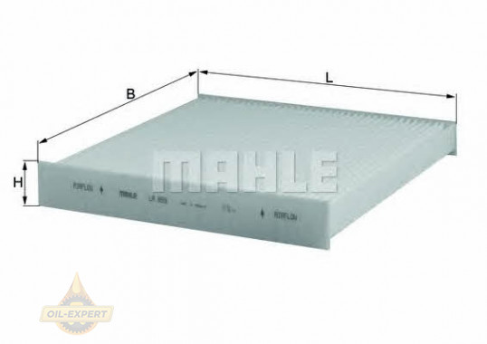 Mahle/Knecht Фильтр салона MAHLE/KNECHT LA 859 - Картинка 1