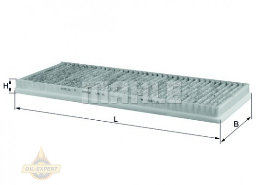 Mahle/knecht Фильтр салона угольный MAHLE/KNECHT LAK 45 - Картинка 2