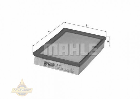 Mahle/Knecht Фильтр салона MAHLE/KNECHT LA 99 - Картинка 1
