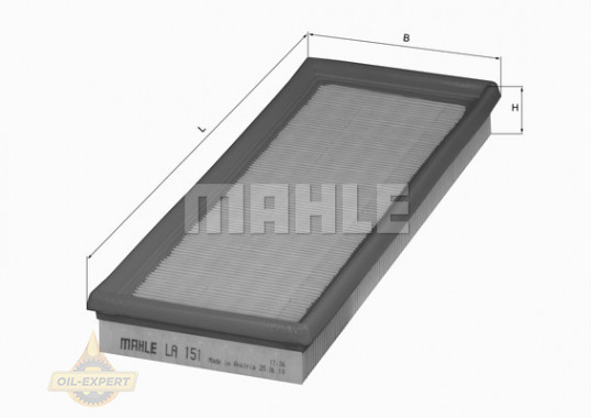 Mahle/Knecht Фильтр салона MAHLE/KNECHT LA 151 - Картинка 2