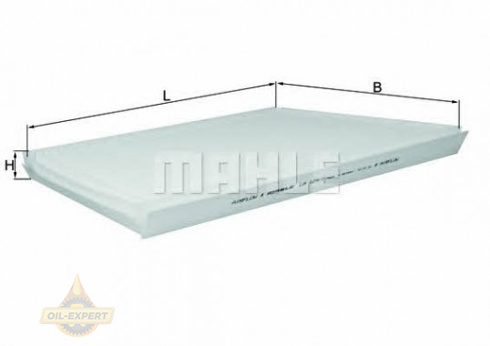 Mahle/Knecht Фильтр салона MAHLE/KNECHT LA 129/1 - Картинка 1