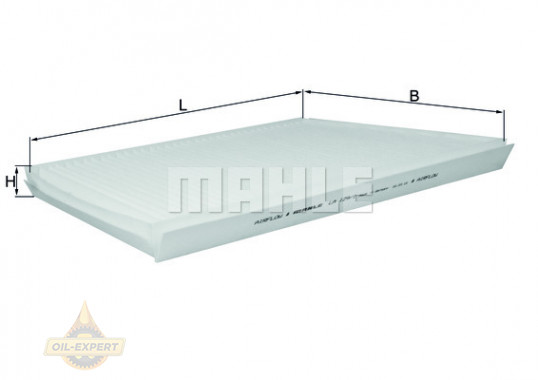 Mahle/Knecht Фильтр салона MAHLE/KNECHT LA 129/1 - Картинка 2