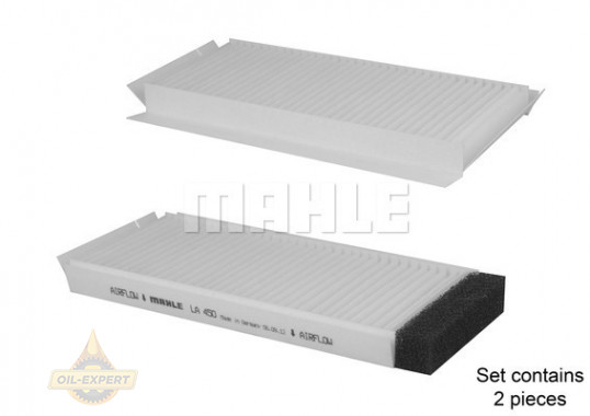 Mahle/Knecht Фильтр салона MAHLE/KNECHT LA 450/S - Картинка 3