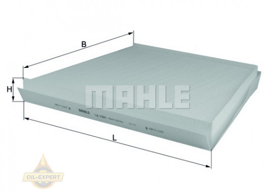 Mahle/Knecht Фильтр салона MAHLE/KNECHT LA 156/1 - Картинка 2