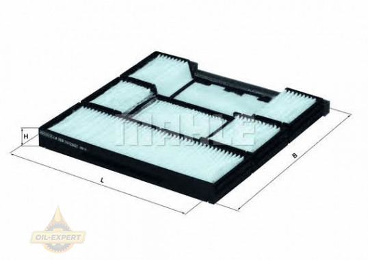 Mahle/Knecht Фильтр салона MAHLE/KNECHT LA 269 - Картинка 1