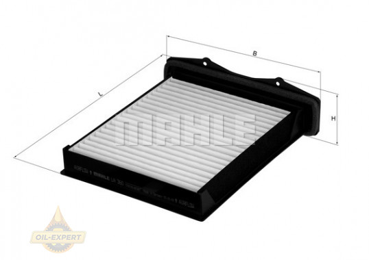 Mahle/Knecht Фильтр салона MAHLE/KNECHT LA 360 - Картинка 2