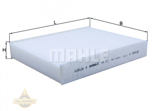 Mahle/Knecht Фильтр салона MAHLE/KNECHT LA 742 - Картинка 2