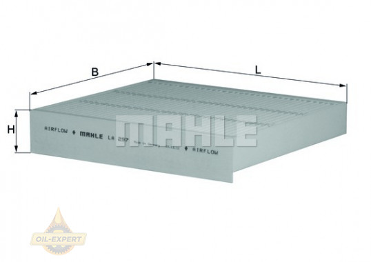 Mahle/Knecht Фильтр салона MAHLE/KNECHT LA 297 - Картинка 2