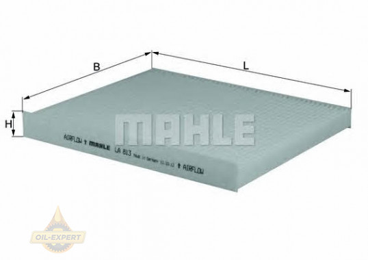 Mahle/Knecht Фильтр салона MAHLE/KNECHT LA 813 - Картинка 1