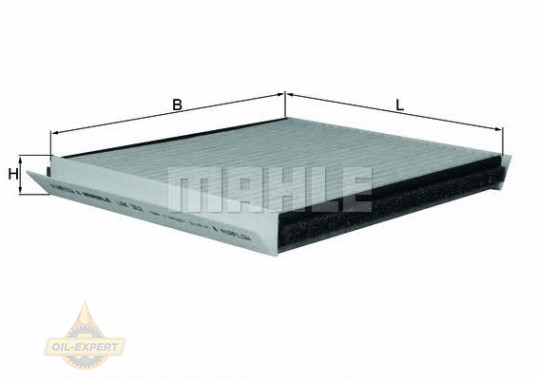 Mahle/knecht Фильтр салона угольный MAHLE/KNECHT LAK 362 - Картинка 1