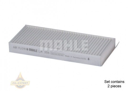 Mahle/Knecht Фильтр салона MAHLE/KNECHT LA 356/S - Картинка 3