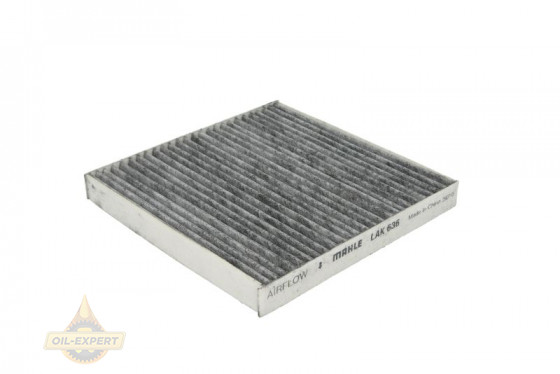 Mahle/knecht Фільтр салону вугільний MAHLE/KNECHT LAK 636 - Заображення 1