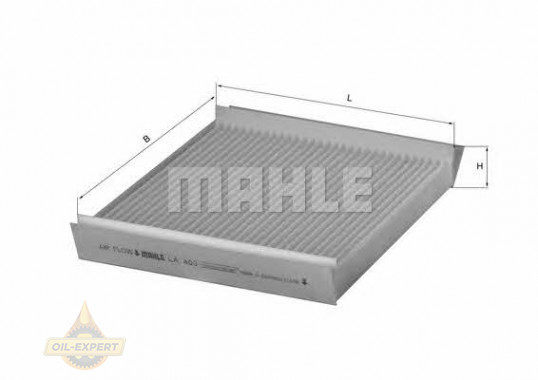 Mahle/Knecht Фильтр салона MAHLE/KNECHT LA 403 - Картинка 1