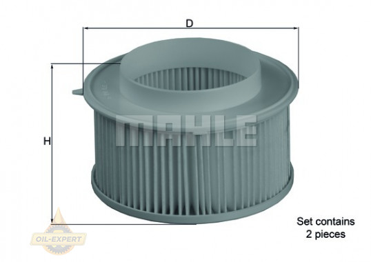 Mahle/Knecht Фильтр салона MAHLE/KNECHT LA 15/S - Картинка 2