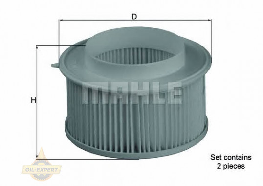 Mahle/Knecht Фильтр салона MAHLE/KNECHT LA 15/S - Картинка 1