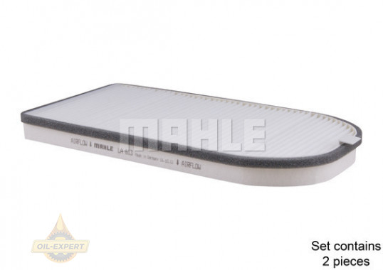 Mahle/knecht Фільтр салону MAHLE/KNECHT LA 613/S - Заображення 3