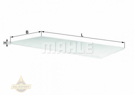 Mahle/Knecht Фильтр салона MAHLE/KNECHT LAP 4 - Картинка 1