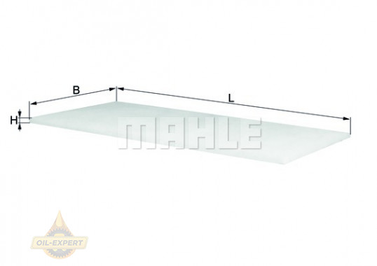 Mahle/Knecht Фильтр салона MAHLE/KNECHT LAP 4 - Картинка 2