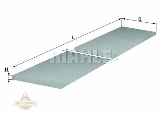 Mahle/Knecht Фильтр салона MAHLE/KNECHT LAP 7 - Картинка 1