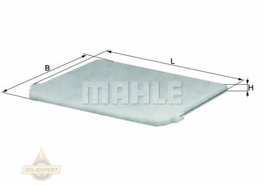 Mahle/Knecht Фильтр салона MAHLE/KNECHT LAP 3 - Картинка 1