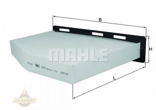 Mahle/knecht Фільтр салону MAHLE/KNECHT LA 181/1 - Заображення 1