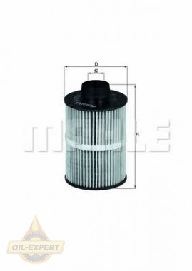 Mahle/knecht Фильтр топливный MAHLE/KNECHT KX 208D - Картинка 1