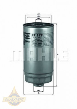 Mahle/Knecht Фильтр топливный MAHLE/KNECHT KC 179 - Картинка 1