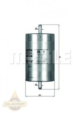 Mahle/knecht Фільтр паливний MAHLE/KNECHT KL 9 - Заображення 2