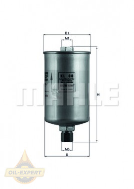Mahle/knecht Фильтр топливный MAHLE/KNECHT KL 88 - Картинка 2