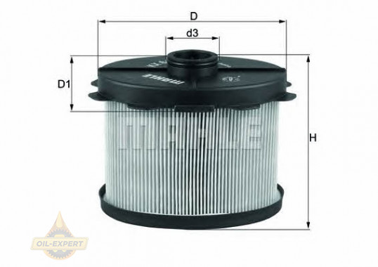 Mahle/knecht Фильтр топливный MAHLE/KNECHT KX 84D - Картинка 2