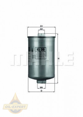 Mahle/Knecht Фільтр паливний MAHLE/KNECHT KL 30 - Заображення 1