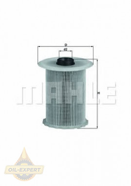 Mahle/Knecht Фильтр топливный MAHLE/KNECHT KX 183D - Картинка 1