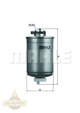 Mahle/knecht Фильтр топливный MAHLE/KNECHT KL 77 - Картинка 2